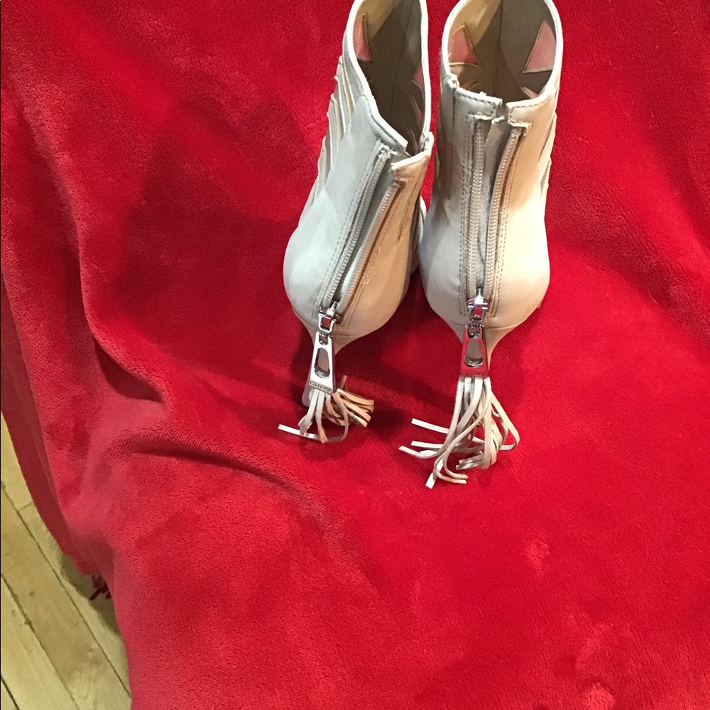 Guess Open Toe Shoe Style Boots With Zipper - image 2